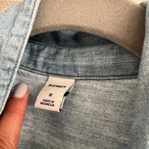 Old Navy Midi Length Denim Style Dress